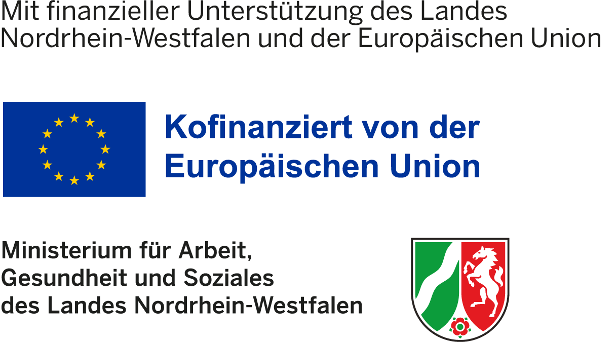 Mit finanzieller Unterstützung des Landes Nordrhein-Westfalen und der Europäischen Union